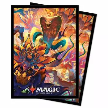 Чехол для защиты палубы Ultra Pro Zendikar Rising Lotus Cobra
