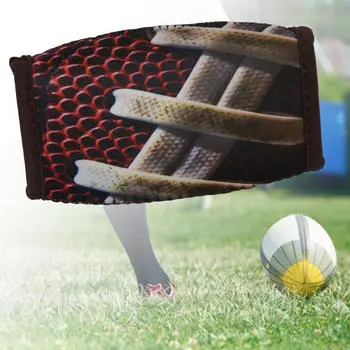 Чехол для защиты подбородка во время футбола, удобный ремешок для путешествий, верховой езды, катания на коньках чёрный