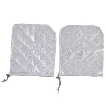 Чехол для зеркала заднего вида автомобиля, прочный, толстый, водонепроницаемый, простая установка, универсальный защитный чехол