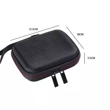 Чехол для жесткого диска EVA с сетчатой сумкой и ремешком для руки, дорожная сумка для хранения, жесткий чехол для портативного твердотельного накопителя Samsung T7 Shield/T9 4 ТБ/2 ТБ/1 ТБ серый