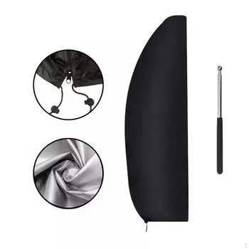 Чехол для зонта на патио Banana Водонепроницаемый консольный офсетный зонтик 205cm