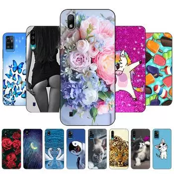 Чехол для ZTE Blade A7 2019 2020, задняя крышка для телефона ZTE Blade A71, чехол для ZTE Blade A7s 2020, мягкий чехол A 7 S 71, черный чехол из ТПУ ZTE Blade A7 2019