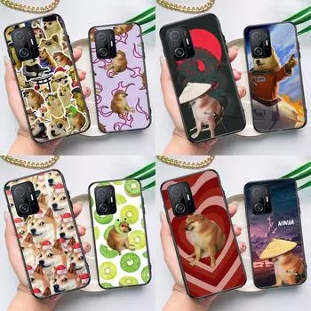 Чехол Doge Dog Cheems Meme для POCO F5 X5 X3 Pro X4 F4 GT F3 M5s C40, чехол для Xiaomi 13 12 Lite 11T 12T Pro 12X POCO X3 GT
