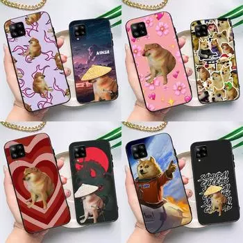 Чехол Doge Dog Cheems Meme для Samsung Galaxy A54 A34 A13 A23 A33 A53 A73 A12 A22 A32 A52 A51 A71 A14 Samsung A23