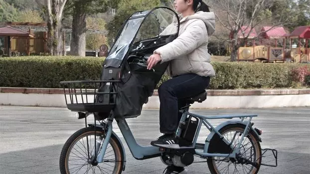 Чехол-дождевик для детского сиденья Okubo Seisakusyo MARUTO Retrofit D-5FA-BB01 чёрный