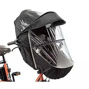 Чехол-дождевик Panasonic для детского переднего сиденья велосипеда черный NAR178 [оригинальный продукт]