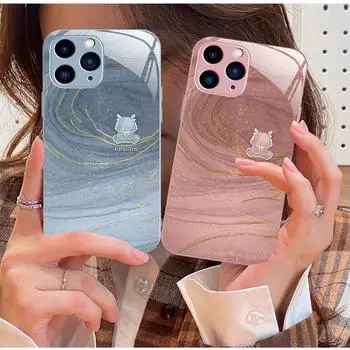 Чехол Dragon Gilded 15 Pro Max | Дизайн в стиле года Дракона | Высококачественное стекло | Совместимость с 11 Pro и XR | Простой и стильный чехол iPhone 15 Promax