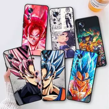 Чехол Dragon Z для Xiaomi Mi 10T 11 Lite 12X 10S 12 11T 12S 11i 10 11X Pro 12S Ultra TPU Роскошные черные мягкие чехлы SonsGokus Cover Xiaomi Mi 11