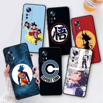 Чехол Dragon Z Super Case для Xiaomi Mi 11 Lite 11T 12S 11i 10S 12X 10 11X 10T 12 Pro S-Saiyans, силиконовый черный чехол для телефона Funda Capa Xiaomi Mi 11