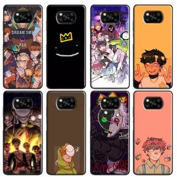 Чехол Dream Smp для Xiaomi Mi 11 Lite 9T 10T 11T Pro POCO X3 Pro X3 GT F1 F2 F3 M4 M3 Pro, чехол Mi 10Lite