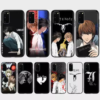 Чехол DT21 Death Note для Samsung A04 A14 A23 A34 A54 M23 M33 M52 M53 Realme 10 9 C30S C35 C55 VIVO Y02S Y21 Y33S Y51 X80 Pro Прозрачный чехол Samsung A32 4G бездна