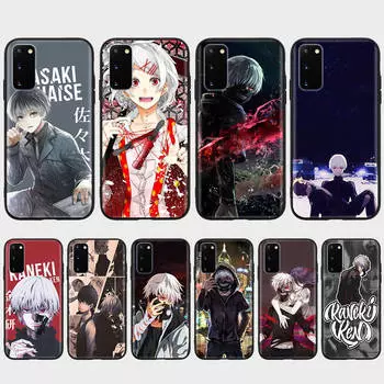Чехол DT24 Tokyo Ghoul Anime для iPhone 16 15 Plus 14 13 12 11 Pro 8 7 6S 6 SE 5S X XR XS Max Realme C30 C33 C31 9I Huawei P30 черный мягкий чехол Huawei Y6 2018 капри
