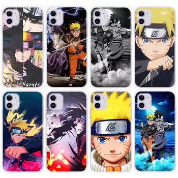 Чехол DT32 Naruto Sasuke для Samsung A04 A14 A23 A34 A54 M23 M33 M52 M53 Realme 10 9 C30S C35 C55 VIVO Y02S Y21 Y33S Y51 X80 Pro Прозрачная крышка VIVO Y17 бездна