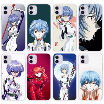 Чехол DT37 Ayanami Rei для Samsung A04 A14 A23 A34 A54 M23 M33 M52 M53 Realme 10 9 C30S C35 C55 VIVO Y02S Y21 Y33S Y51 X80 Pro Прозрачная крышка VIVO X80 Pro кожа буйвола