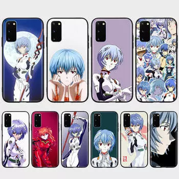 Чехол DT37 Ayanami Rei для Samsung A04 A14 A23 A34 A54 M23 M33 M52 M53 Realme 10 9 C30S C35 C55 VIVO Y02S Y21 Y33S Y51 X80 Pro Прозрачная крышка Samsung S20 кожа буйвола