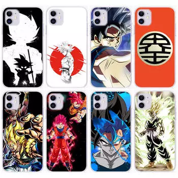 Чехол DT38 Dragon Ball Anime для Samsung A04 A14 A23 A34 A54 M23 M33 M52 M53 Realme 10 9 C30S C35 C55 VIVO Y02S Y21 Y33S Y51 X80 Pro, прозрачный чехол Realme 10 Pro 5g олений