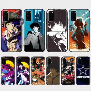 Чехол DT45 Cowboy Bebop для Xiaomi Poco X6 X4 M5 M6 F5 F6 C65 C55 C50 C51 C40 Redmi Note 7 8 14C A3X 13C 12C 11 10A 9C Pro черный мягкий чехол Redmi Note 10 Pro ирис