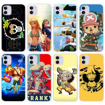 Чехол DT5 One Piece Member для Samsung A04 A14 A23 A34 A54 M23 M33 M52 M53 Realme 10 9 C30S C35 C55 VIVO Y02S Y21 Y33S Y51 X80 Pro Прозрачный чехол Infinix Note 30 бездна