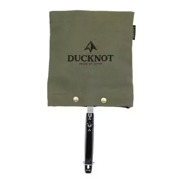 Чехол DUCKNOT Snap Case M AUTHENTIC для чайника Hot Sand Maker, чехол 8, холст, сделано в Японии, нет. (Серия Хаки/AUTHENTIC)