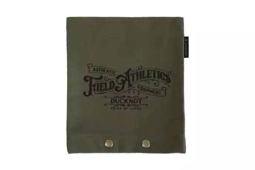 Чехол DUCKNOT Snap Case M FIELD ATHLETICS Hot Sand Maker Cover Case 8 Canvas Made in Japan No. (хаки) хаки