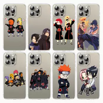 Чехол E-40 Akatsuki Itachi для iPhone 7 8 11 12 13 14 15 16 Pro Max Plus Mini Xiaomi Redmi A3 9A 9C 10A 10C 13C Note 9 11 Realme Narzo C30 C55 iPhone 7 бездна