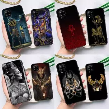 Чехол «Египет Нефертити Анубис Анкх» для Samsung Galaxy A54 A34 A13 A23 A33 A53 A73 A12 A22 A32 A52 A51 A71 A14 Samsung A21S