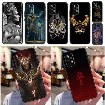 Чехол «Египет Нефертити Анубис Анкх» для Samsung Galaxy A53 A52S A52 A51 A71 A13 A23 A33 A73 A12 A22 A32 A50, чехол принципиально Samsung A04S
