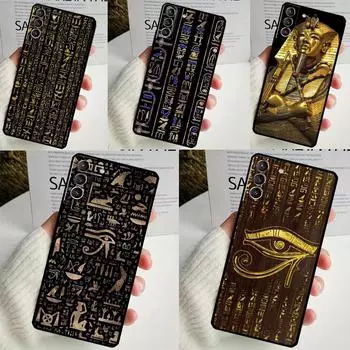 Чехол Egypt Egyptian Pharaoh для Samsung Galaxy S24 S23 S22 Ultra Note 10 Plus Note 20 S9 S10 S20 S21 FE задняя крышка Galaxy S9
