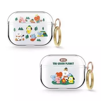 Чехол Elago Green Planet BT21 для AirPods Pro, 1 шт.