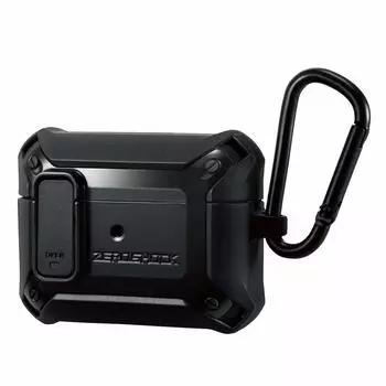 Чехол ELECOM AirPods Pro, совместимый с ZEROSHOCKLOCK, черный AVA-AP2ZEROLBK