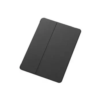 Чехол ELECOM для iPad Air 2 из кожи с откидной крышкой, регулировкой на 2 уровня, совместимый с режимом сна, черный (2014) ТБ-A14WVMBK