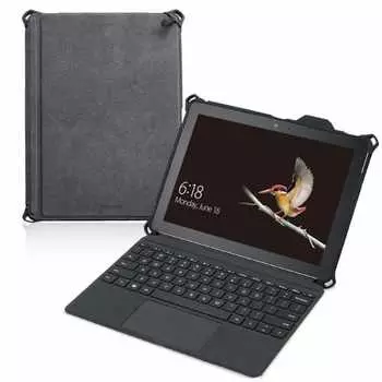 Чехол ELECOM Surface Go Case с полной защитой ZEROSHOCK, противоударный, с плечевым ремнем, черный TB-MSG18HVBK