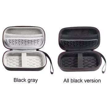 Чехол EVA Hardshell, защитный чехол для путешествий с защитой от царапин и сетчатой сумкой, защитная сумка для игровой консоли RG40XX H Handheld Console Black gray