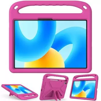 Чехол EVA kids Funda для Huawei MatePad 11.5S 2024 Air 11.5 T10S T10 T8 Honor Pad 9 12.1 Pad X9 X8Pro 2023 противоударный защитный чехол MatePad 11.5S 2024 фиолетовый