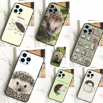 Чехол «Ежик» для iPhone 15 14 13 12 11 Pro Max X XR XS 7 8 Plus SE 2022 12 13 Мини-бампер iPhone 15 Plus