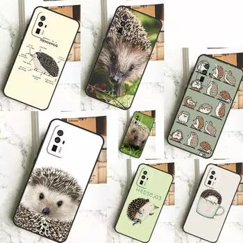 Чехол «Ежик» для POCO F6 Pro X6 X5 X3 F3 F5 M6 M5s Xiaomi 13T Pro 11T 12T 12 13 Lite 14 Ultra Cover POCO F5 Pro