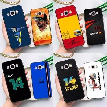 Чехол F1 Racing Fernando Alonso 14 для Samsung Galaxy J3 J5 J7 2017 J1 A3 A5 2016 J4 J6 Plus A6 A8 A7 A9 J8 2018 A9 2018