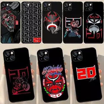 Чехол Fabio Quartararo 20 для iPhone 13 12 14 15 Pro Max Mini 7 8 Plus SE 2020 X XS MAX XR 11 14 15 Pro Max Чехол iPhone 14 Pro