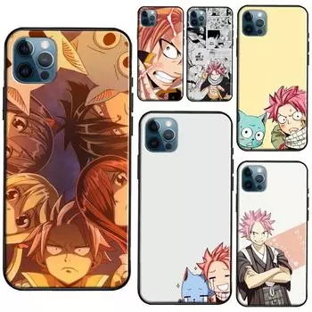 Чехол Fairy Tail Natsu для iPhone XR X XS Max SE 2020 7 8 Plus, чехол для телефона iPhone 11 14 12 13 Pro Max Mini iPhone 6 6s