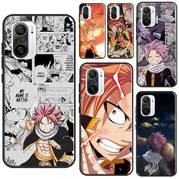 Чехол Fairy Tail Natsu для POCO F3 F1 F2 M3 M4 X4 Pro GT X3 Pro, чехол для Xiaomi Mi 11 Lite 12 X Mi 11T Pro Mi 9T (9T Pro)