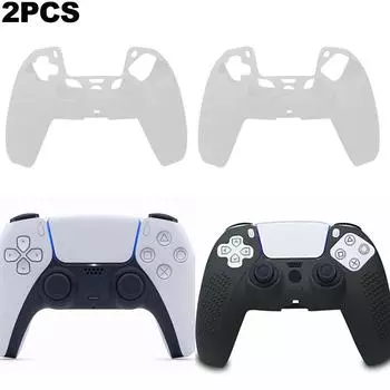 Чехол FE# для DualSense Мягкий нескользящий силиконовый чехол для контроллера PS5 (белый)