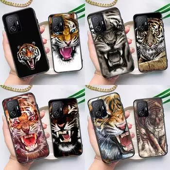 Чехол Ferocious Tiger Animal для POCO F5 X5 X3 Pro X4 F4 GT F3 M5s C40 Чехол для Xiaomi 13 12 Lite 11T 12T Pro 12X Xiaomi 13 Lite