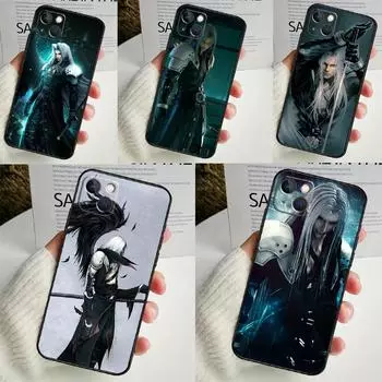 Чехол Final Fantasy Sephiroth для iPhone 14 13 12 11 16 15 Pro Max Mini Cover X XR XS 8 7 14 16 15 Plus Аксессуары iPhone 16 Pro
