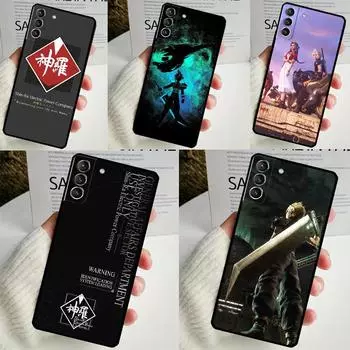 Чехол Final Fantasy VII для Samsung Galaxy S24 Ultra S22 Plus S20 S21 FE S8 S9 S10 Note 10 20 S23 Ultra Cover Galaxy S24 Plus