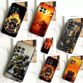 Чехол Firefighter Fireman для OnePlus 11 12 12R 9 10 Pro 10R 9R 8T 10T Nord CE 2 3 Lite 2T N10 N20 N30 CE4 OnePlus 11