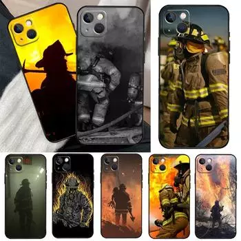 Чехол Firefighter Heroes Fireman для iPhone 13 12 11 14 Pro Max Mini XR X XS MAX 6S 7 8 Plus SE 2020 2022, чехол для телефона iPhone 8 Plus