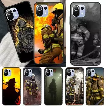 Чехол Firefighter Heroes Fireman для Xiaomi 11T Pro 12 Mi 11 Lite, чехол для POCO X3 GT X4 Pro F1 F3 M3 M4 Pro Mi 9T (9T Pro)