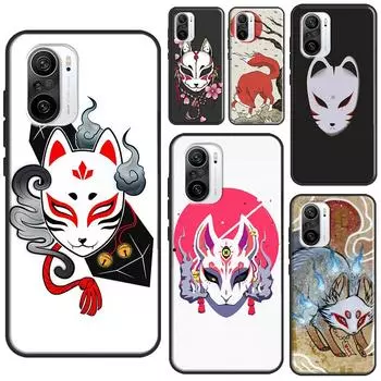 Чехол Fox в японском стиле для POCO M3 M4 F1 F2 F3 X4 GT X3 Pro, чехол для Xiaomi 11T 10T 12 Pro 12X Mi 11 Lite Mi 9T (9T Pro)