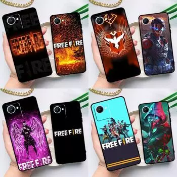Чехол Free Fire Game для Realme C55 C33 C31 C35 C30 C11 C15 C25s C21Y GT Neo 5 3T 2T 8 9 10 11 Pro Plus Realme C15