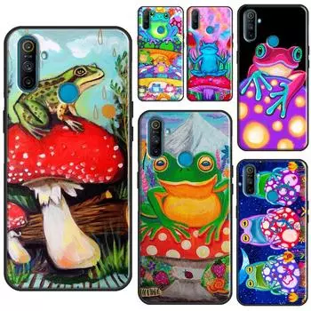 Чехол Frong Froggy Art Groovy Hippie для OnePlus 10 Pro 9 Pro 8T 9R Nord2, чехол для Realme 8i 9i 8 Pro C21 GT Neo 2 Master Realme GT(Neo)